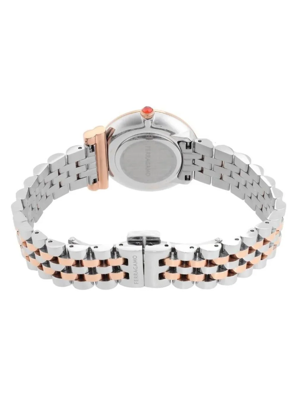 NWT Ferragamo Gancini Quartz White Dial Ladies Watch